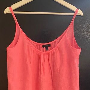 JCrew Linen Slip Dress